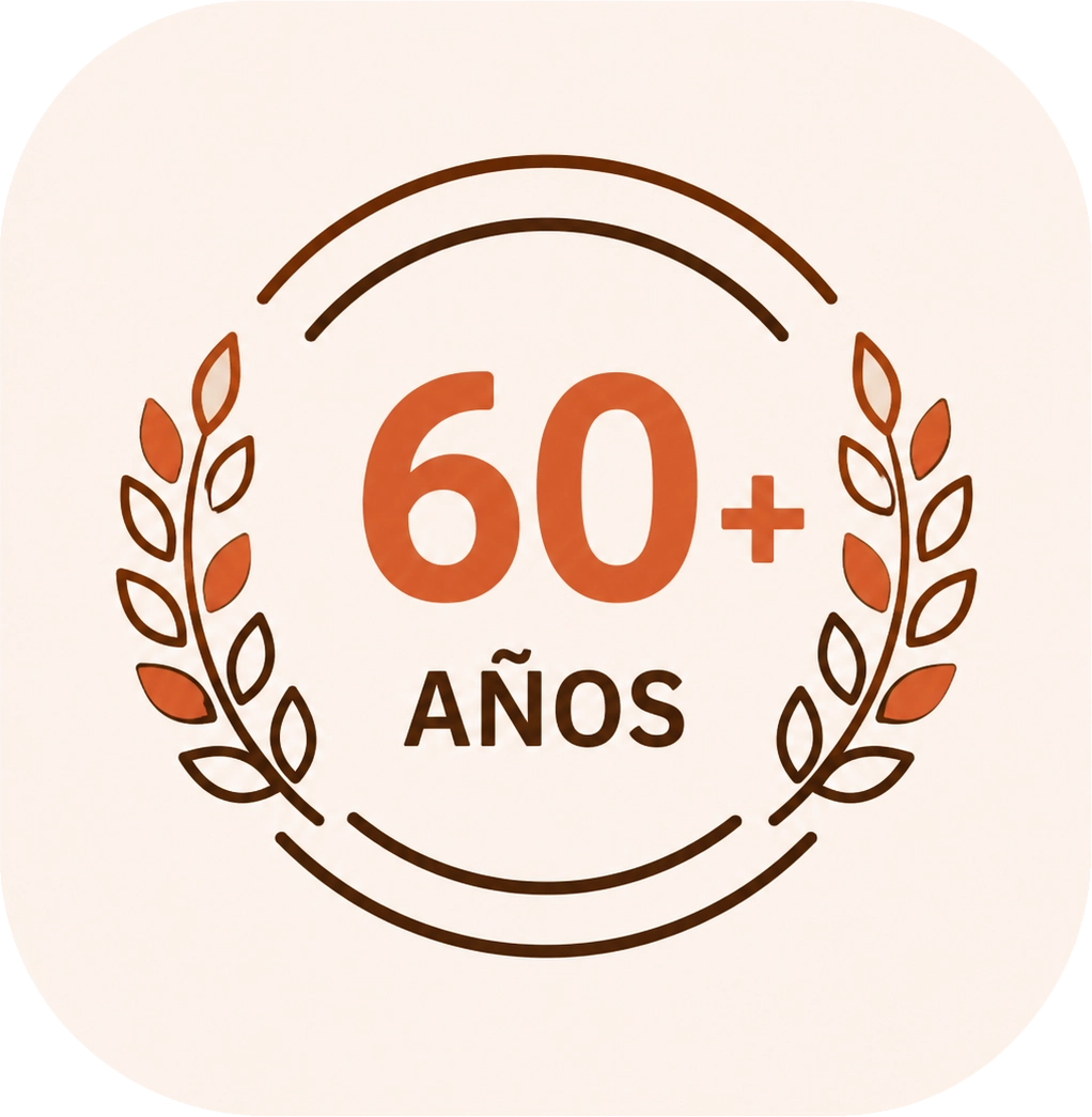 +60 años de respaldo